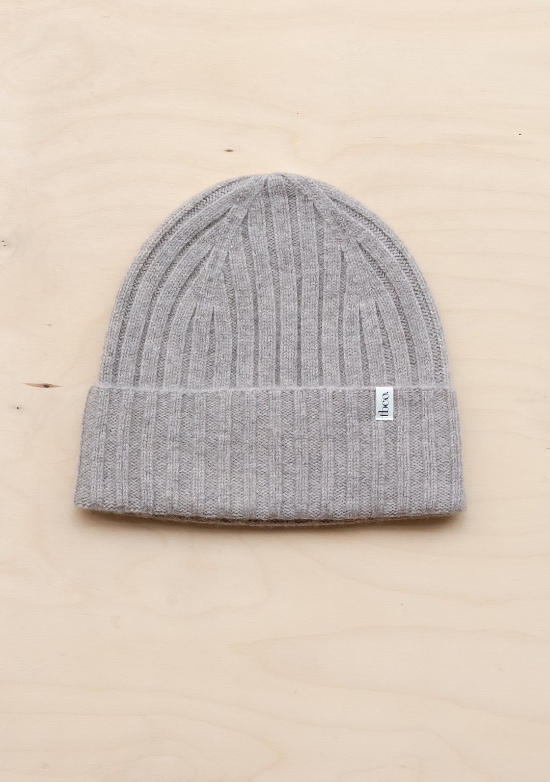 Cashmere & Merino Beanie in Oatmeal Melange