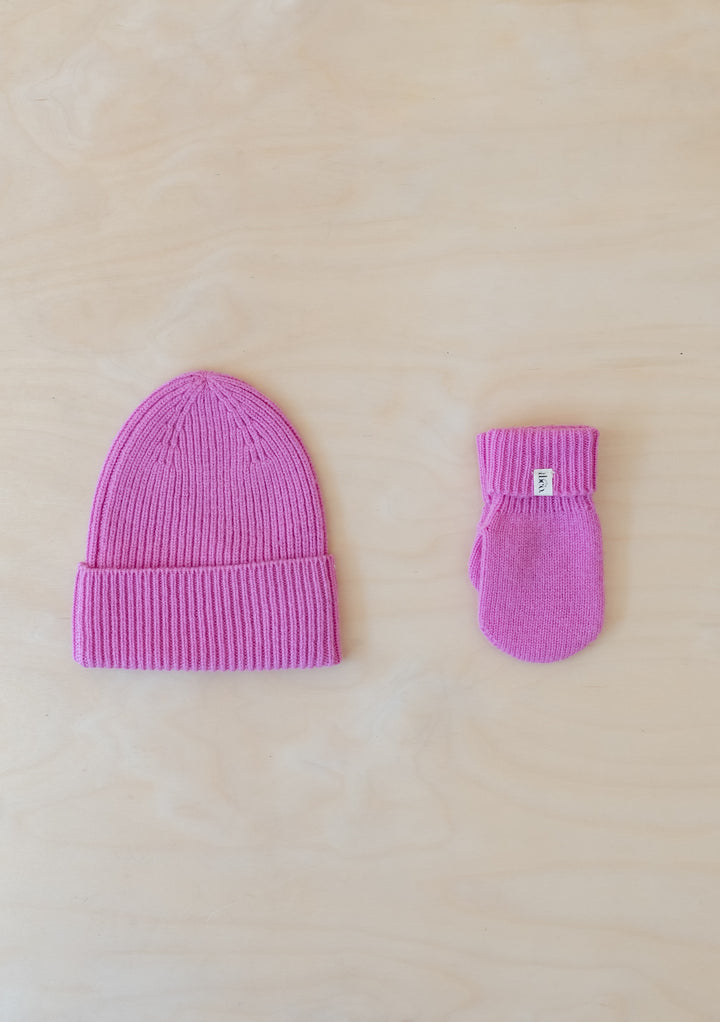 Merino Wool Kids Beanie Bundle Small