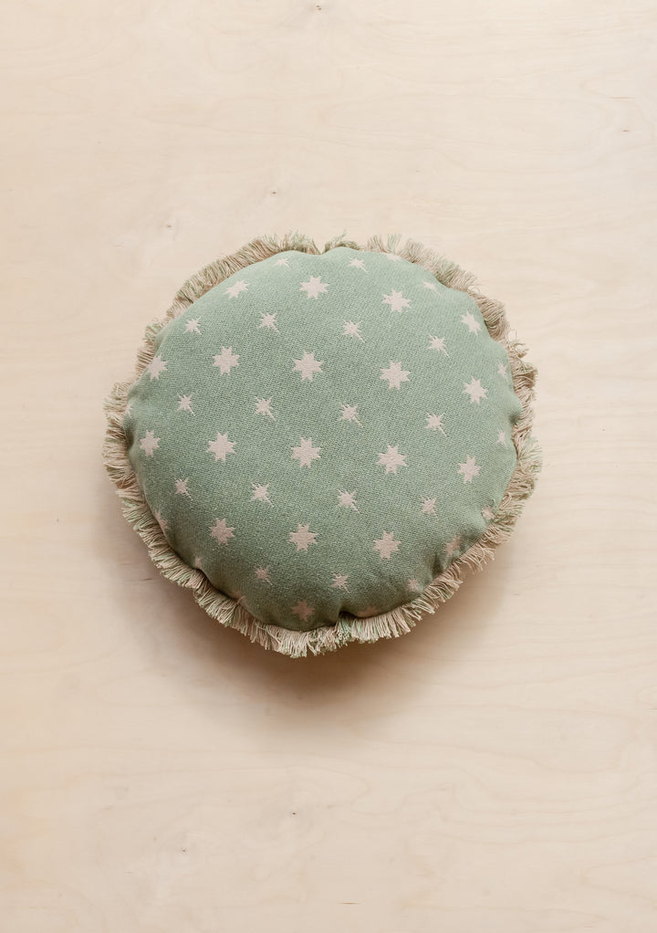 Housse de coussin en coton Sage Celestial