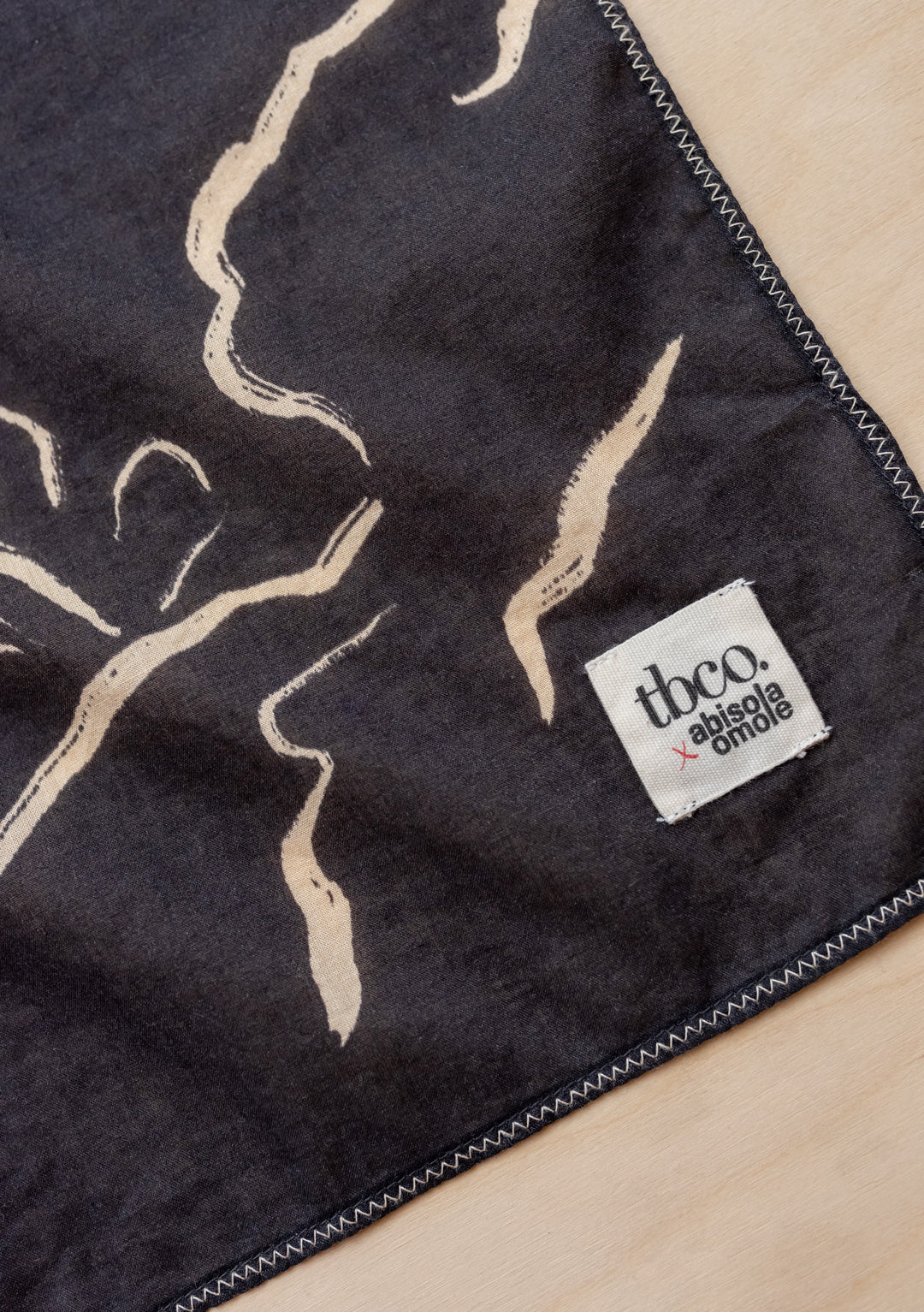 TBCo x Abisola Omole Wilderness Cotton Scarf