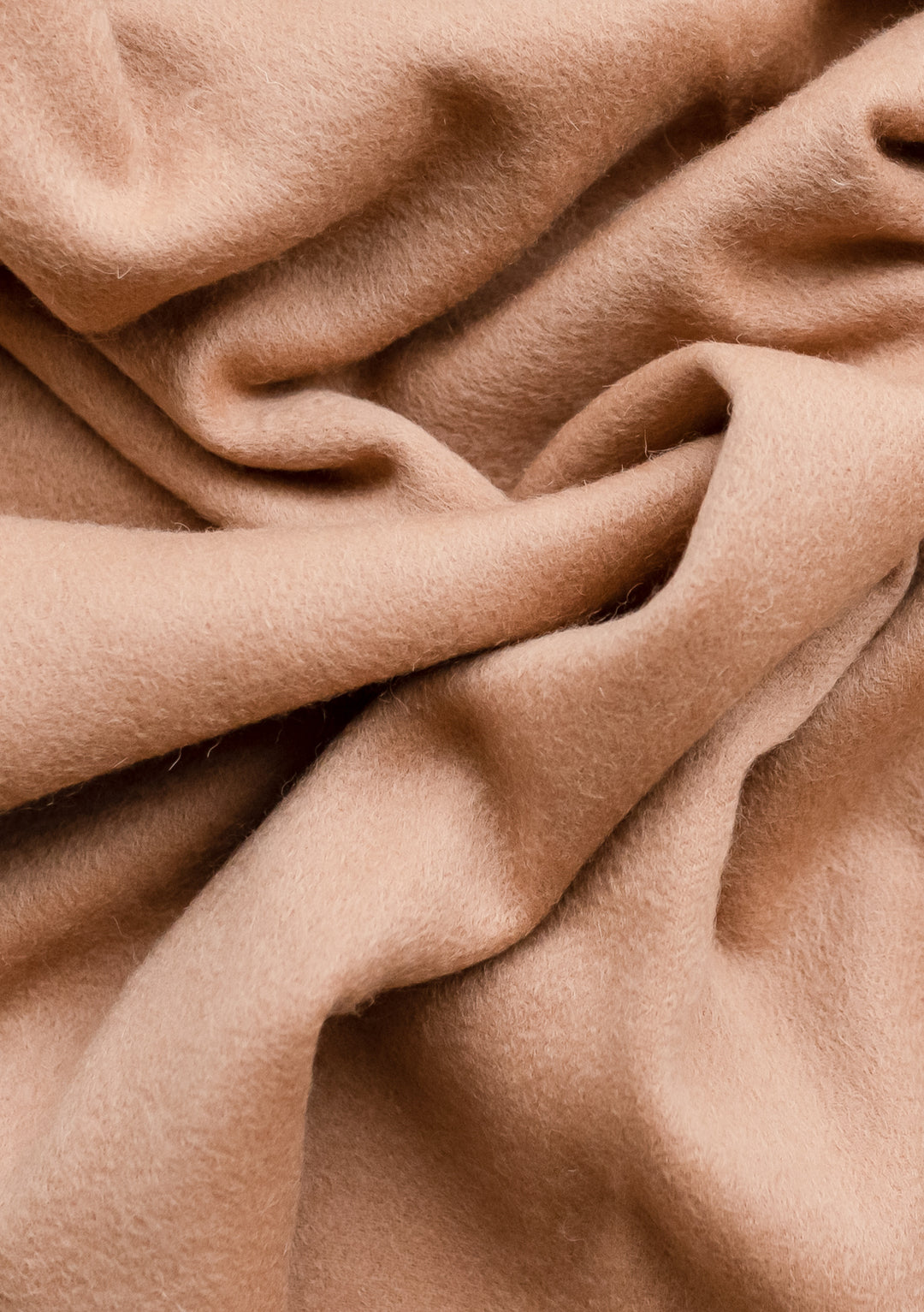Cashmere Small Blanket in Camel