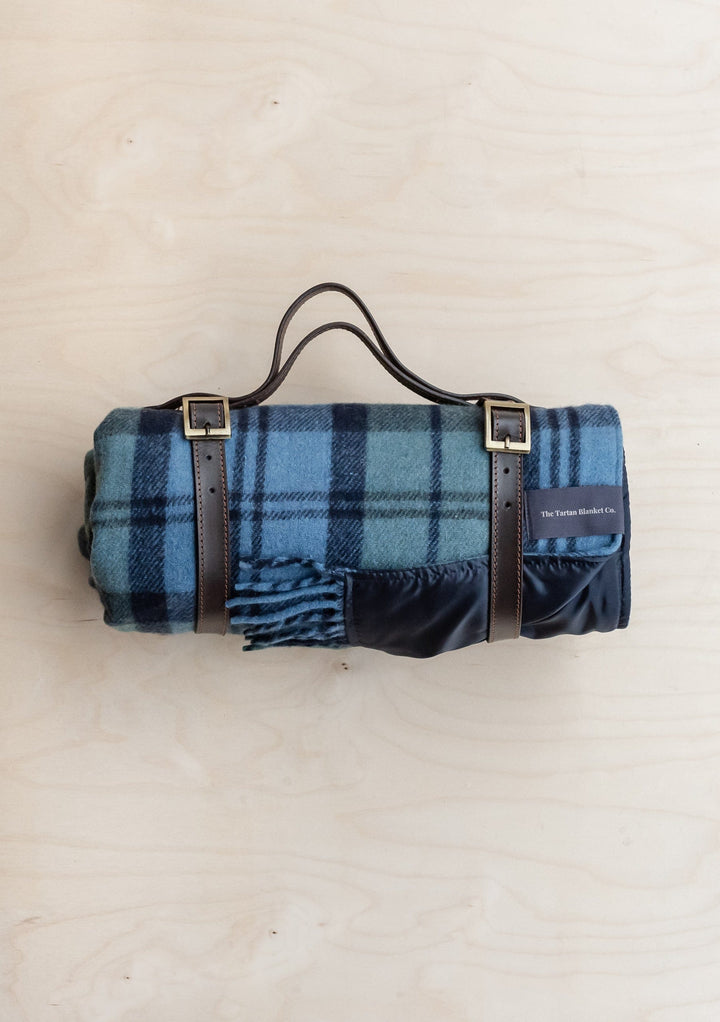 Recycled Wool Picnic Blanket Campbell of Argyll Ancient Tartan