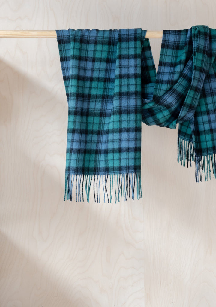 Lambswool Oversized Scarf in Campbell of Argyll Ancient Tartan