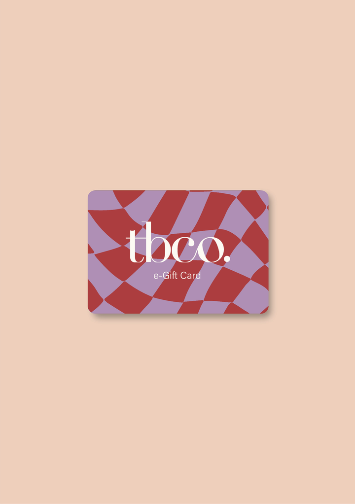 Carte-cadeau électronique TBCo