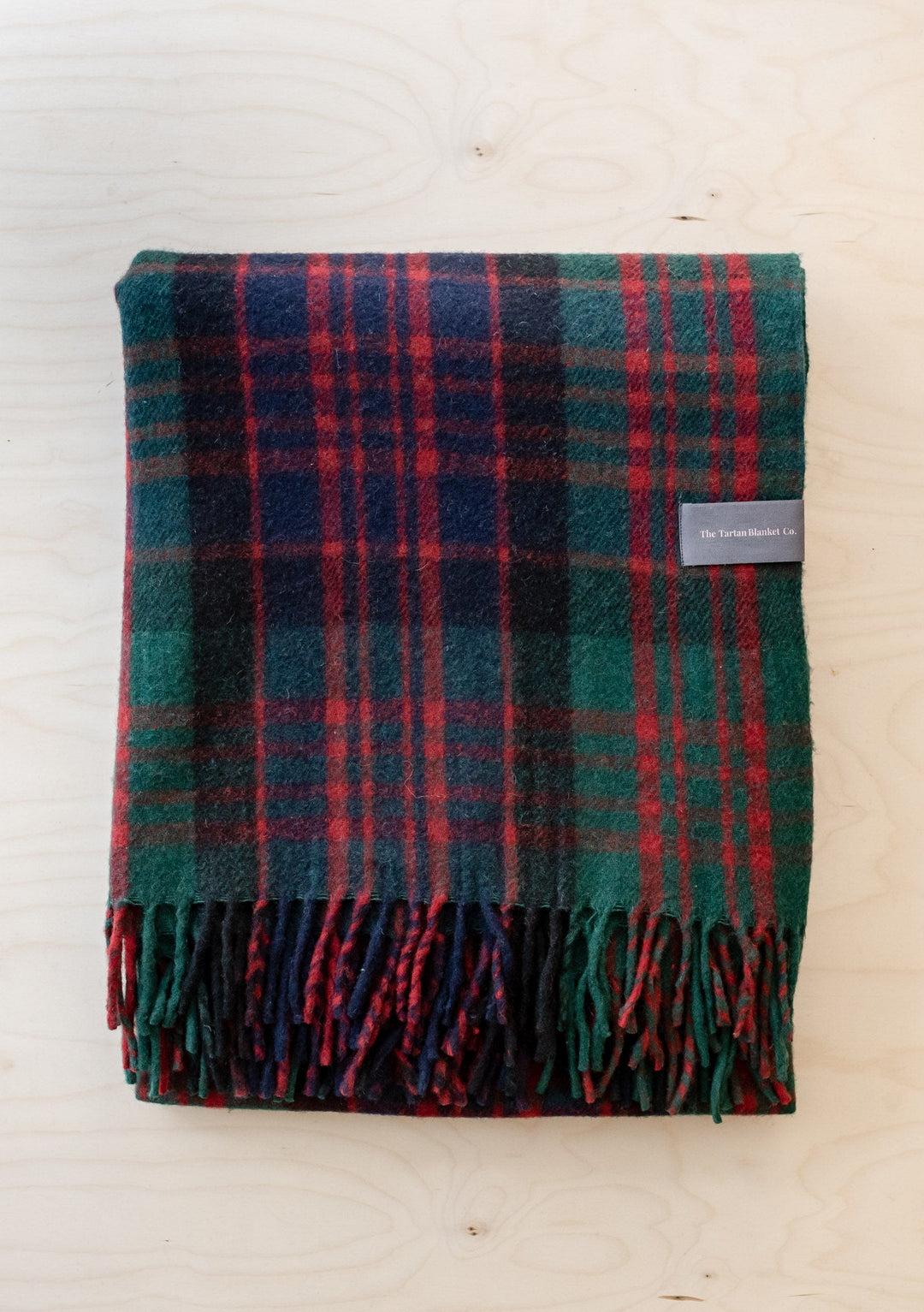 Recycled Wool Blanket in Macdonald Tartan